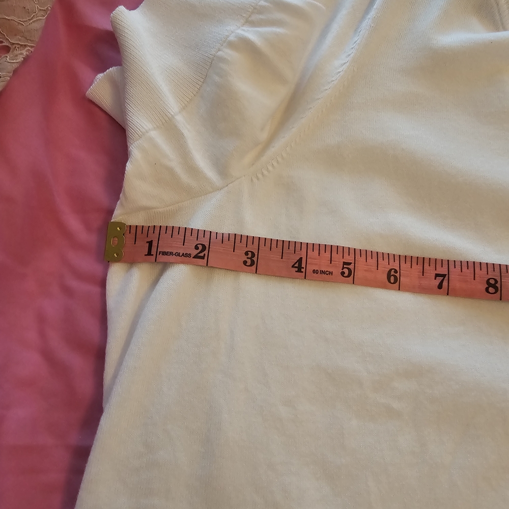 Talbots White Button-Down Shirt - Picture 8 of 10